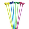Soporte para caña de pescar de venta caliente de colores 40 cm accesorios específicos para globos varilla de remolque extendida varilla para globos remolque plástico accesorios para globos de remolque