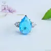 Anillo de Vidrio Colorido Retro Europeo y Americano Ai Yu Banda de Anillo Ajustable Transfronterizo Transmisión en Vivo Venta Caliente Venta al por Mayor S5021511
