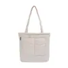 Bolso de Hombro Casual Simple INS Japonés para Mujer Bolso Tote Versátil de Gran Capacidad para Uso Diario para Estudiantes Universitarias Bolso de Viaje