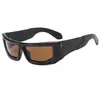 Novos Óculos de Sol Exagerados Estilo Europeu e Americano Moda Feminina Óculos de Sol Hip Hop Óculos de Sol Personalizados Masculinos