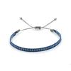 Pulsera de Estilo Bohemio con Patrón de Corte Español para Mujer, Joyería Hecha a Mano con Cintas Tejidas de Estilo Étnico Nepalí