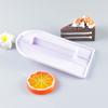 Alisador de Superfície de Creme de Bolo com Cabo DIY Fondant Creme Ferramenta de Confeitaria Artificial Alisador