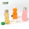 Garrafa Balde de Água para Pet de Grau Alimentício 250-500ml Multi-Capacidade, Garrafa Plástica para Chá com Leite de Sago de Manga e Chá de Frutas