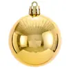 Decoraciones para Árbol de Navidad al por Mayor 4/5/6/8/10cm Brillante Mate Purpurina Galvanizado Plástico Colgante de Bola de Navidad
