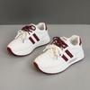 [Personalizado] Kt253 Nuevos Zapatos Blancos Transpirables Primavera y Verano 2025 Suela Fina Aumentador de Altura Uso Casual Resistente al Desgaste Estilo Coreano