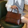Bolsa de Mão Feminina Grande de Couro Genuíno, Novo Modelo 2026, Alta Qualidade, Grande Capacidade, Bolsa Tote Prática, Bolsa Transversal