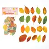 Poesía de Azúcar Planta Hoja Serie Naturaleza "Una Hoja Conoce el Otoño" Paquete de Pegatinas Material para Diario INS 40 Piezas 6 Diseños