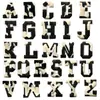 Charms para Zuecos Letra Camuflaje Accesorios Desmontables para Zapatos Hebillas Decorativas Zapatos de Jardín Accesorios DIY para Zapatos En Stock