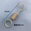 Ganchos para Loja de Roupas, Ganchos S, Cabides de Corda de Cânhamo, Adereços de Exibição, Painéis de Exibição de Madeira, Pregadores de Calça, Argolas para Lenço