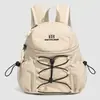 Mochila pequeña para exteriores, bolsa de senderismo impermeable ligera, bolsa de senderismo de viaje, mochila con cordón, estilo deportivo, nuevo modelo 2026