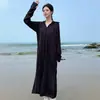 2024 Novo Super Long Ice Silk Sun Protection Roupa Menina Verão UV Blusa Proteção Solar Corpo Inteiro Casaco
