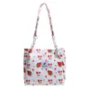 Moda y Frescura Estampado de Cerezas Primavera 2026 Nuevo de Moda Gran Capacidad Elegante y Único Bolso Tote de Hombro Único para Mujer