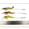 Señuelo blando de simulación de camarón luminoso con anzuelo, Luya Bait de 10 cm y 6 g para pesca en barco, Shihang, ataque principal, lubina, cabeza negra, pez amarillo.
