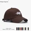 Gorra de béisbol para mujer Primavera y Otoño estilo coreano letra R Marca 2024 Nueva Moda ala grande adelgazante rostro gorra pequeña con visera para hombre.