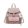 Mochila Vintage de Nicho de Gran Capacidad 2026 Primavera Nueva Bolsa de Moda Mate Ligera Mochila para Viajar