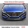 Adequado para Hyundai Fista modificado lábio dianteiro modelo de combate pá dianteira cauda cega lábio traseiro pára-choque canto protetor