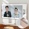 Cristal photo frame decoração impressão de fotos e photo frame sentido avançado ampliado parede- montado álbum de fotos de estúdio de fotografia