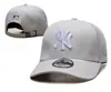 Gorra de Béisbol Nueva 2024 para Hombres y Mujeres, Sombrero de Sol Bordado Ajustable, Moderno y Versátil, Gorra de Pico con Logo del Equipo LA/NY