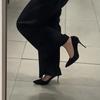 Zapatos de Tacón Alto para Mujer, Nuevo Estilo Verano 2026, Tacón de Aguja Negro Punta Fina Boca Baja, Zapatos de Etiqueta Trendy Sexy Elegantes para Estudiante