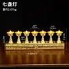Lámpara de Mantequilla LED Electrónica de Xizang para Uso en Interiores, Luz de Larga Duración, Lámpara de Ofrenda para Adorar a Buda, Dios de la Riqueza y Guanyin, Pieza Decorativa