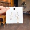 Aretes de Puesto Callejero de Mercado Nocturno para Mujer, Aretes Estilo Vacacional, Aretes Simples Retro con Borla, Aretes y Joyería Versátiles de Alta Gama