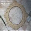 Moldura de Foto de Madeira Matéria-Prima Crua Estilo Ins Moldura Rústica Moldura de Espelho Estilo Europeu Moldura de Foto Adereço para Fotografia Decoração de Casa
