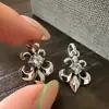 Colgante de Plata de Ley S925 Ancla Iris Luz Lujo Alto Nivel Sensación Estilo Ins Diseño de Nicho Moda Chico Explorador Flor Collar