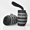Muñequera Profesional para Fitness Presión Enrollable Ajustable Anti-Esguince Deportes Levantamiento de Pesas Brillo Empuje Potencia Muñequera para Hombre
