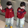 Camiseta de manga larga 100% algodón para niño, colección primavera y otoño 2026, estilo nuevo para niños mayores, camiseta base raglán para bebé, moderna