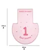 Tapete de adivinhação em forma de T, tapete de decoração de aniversário para bebê de um ano, tapete de engatinhar infantil