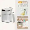Caja de Condimentos, Sellada, a Prueba de Humedad, Frasco de Vidrio de Grado Alimenticio, Completamente Cerrado, Botella Tarro de Condimentos Estilo Nuevo, Tarro de Sal para Cocina y Hogar, Plástico