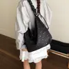 Bolsa Grande de Alta Gama con Patrón de Estrellas Modelo Nuevo 2026 para Mujer, Bolso Tote Sencillo, Bolso Cruzado Versátil para el Hombro para Viajar