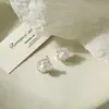 Pendientes de Mariposa Geniales y Elegantes para Mujer, Moda de Nicho, Exquisitos y Versátiles, Accesorios Electroplateados Ecológicos de Yiwu