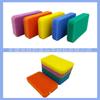 Esponja Filtro Absorbente de Aceite de Silicona Limpiadora Colorida Personalizada Esponja de Silicona Tipo Lufa de Poro Fino Esponja de Silicona Cuadrada Limpiadora