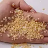 1,5mm1000 cor AB cor de doce pérola semicírculo unha pintada telefone diy material de beleza