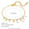 Pulsera de Borlas en Forma de Corazón Sencilla Más Vendida Transfronteriza para Niñas, Acero de Titanio de Lujo Ligero de Nicho de Gama Alta, Joyería Antidescolorante al por Mayor