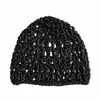 Red para el Cabello Transfronteriza, Gorra de Red Africana, Red para el Cabello de Colores para Mujer, Gorra de Red Tejida Hueca Hecha a Mano, Gorra de Red Elástica Alta Invisible para Poner
