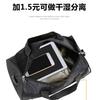 Bolsa de ginástica de grande capacidade transfronteiriça, bolsa de ombro portátil para viagens de curta distância, bolsa esportiva multifuncional à prova d'água para áreas externas com impressão de logotipo