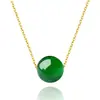 Colar de prata s925 feminino Pérola Zhao Liying mesma joia corrente clavícula ano do porco contas giratórias pedra natural joias de prata
