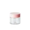 Botella gruesa de 50 ml para crema facial al por mayor, botella para rellenar de base, tarro para mascarilla cosmética, botella para crema de cuidado de la piel, PET
