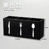 Caja de Almacenamiento Portapalillos de Bambú Tubo de Almacenamiento para Vajilla Cuchillo Tenedor Cuchara Jaula Redonda de Bambú para Palillos Caja de Almacenamiento