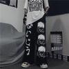 Pantalones Casuales Rectos Sueltos de Otoño para Hombre, Pantalones Deportivos de Estudiante, Pantalones Largos Deportivos, Estilo Retro de Moda