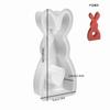 Molde de Vela Perfumada Coelho da Páscoa DIY Gesso de Aromaterapia Epóxi Ornamento Amor Coelho Molde de Silicone
