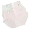 Ropa interior nueva para niñas estilo cintura media de algodón de fibra larga de Xinjiang, amigable con la piel, antibacteriana, cómoda, transpirable, lindos calzones para niñas
