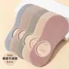 Meias invisíveis de algodão puro para mulheres, de corte baixo, antiderrapantes, com abertura rasa, tipo sapatilha, modelo fino para primavera e verão, estilo japonês, não escorregam do calcanhar, meias da moda para mulheres