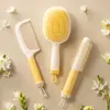 Peine de Cojín de Aire Masajeador Especial para Mujer Cabello Largo Rizador de Cabello Doméstico Antiestático Peine de Airbag para Cabello Esponjoso
