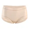 Calcinhas Femininas Leves de Seda Gelada com Paclitaxel, Sem Costura, para Primavera e Outono, com Forro de Seda e Renda, Calcinhas Estilo Máscara para Mulheres, Shantou