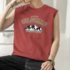 2026 Nuevo Estilo Camiseta sin Mangas de Algodón Puro Chaleco para Hombre Camiseta sin Mangas Deportiva Baloncesto Fitness Holgada Tendencia