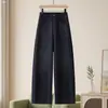 Jeans de Pierna Ancha Vintage Personalizados de Cintura Alta Adelgazantes Lavados Pantalones Banana para Mujer Otoño 2026 Nueva Llegada Caída