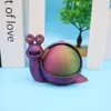 Caja de Joyería de Caracol, Sapo, Tortuga Impresa en 3D, Decoración de Escritorio, Material Pla Ecológico, Juguete No Tóxico para Niños